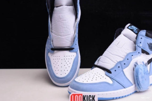 Rep TBK BLUE JORDAN 555088-134 HIGH RETRO 1 AIR BLACK UNIVERSITY WHITE 0629